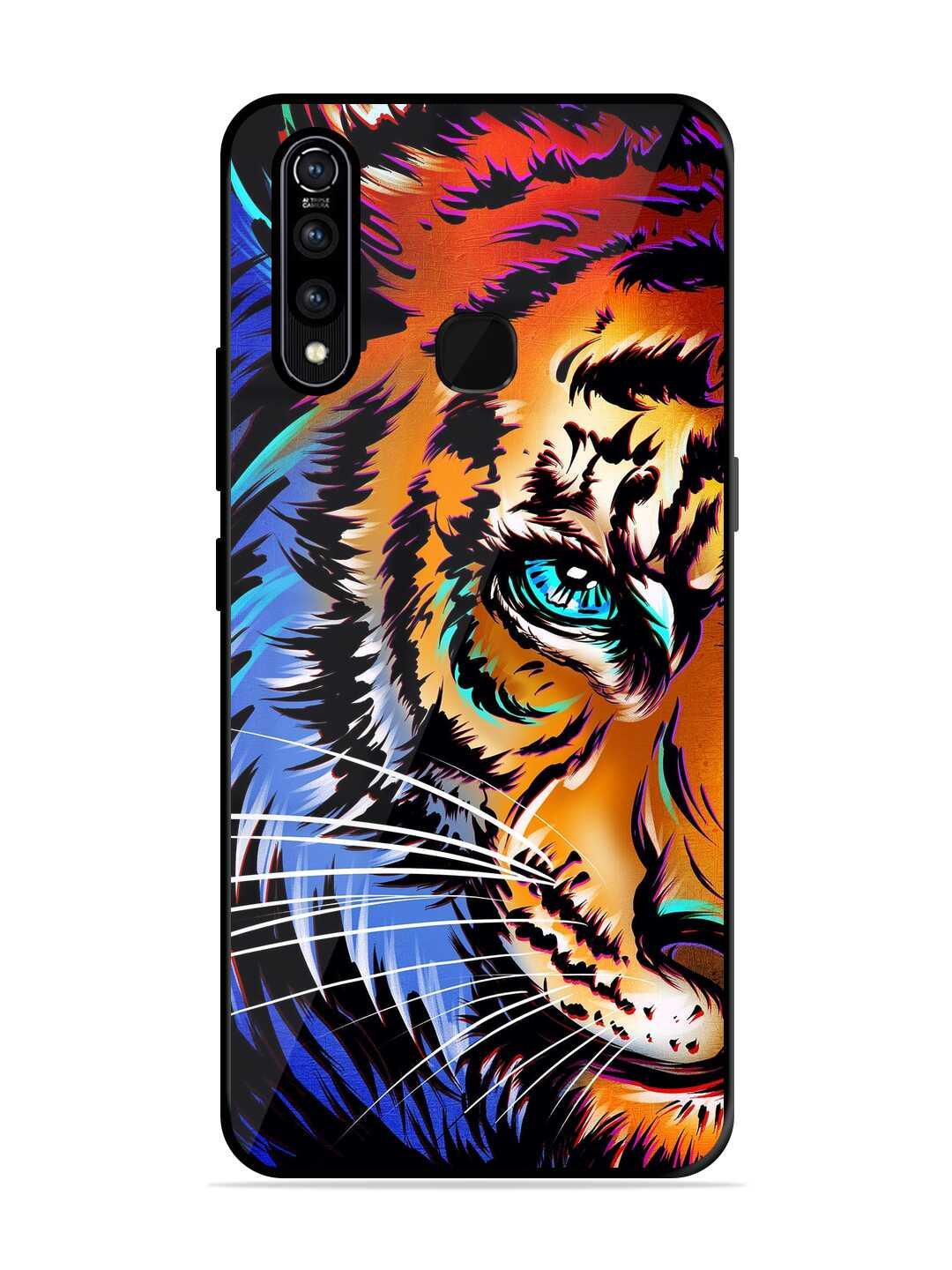Colorful Lion Art Vivo Z1 Pro Back cover