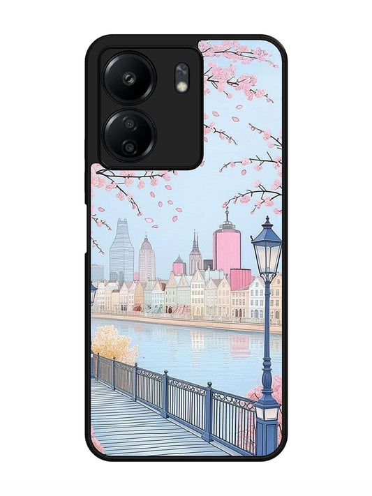 Surreal Mountains Redmi 13C  (4G) Back cover