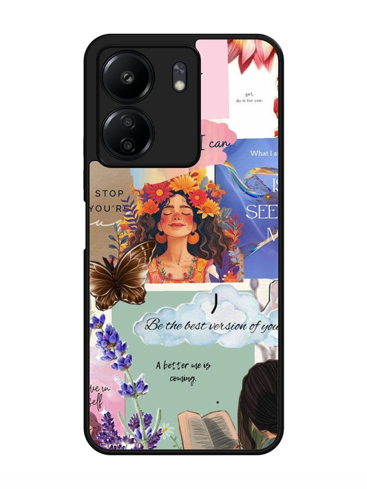 Centered Around Redmi 13C Back cover