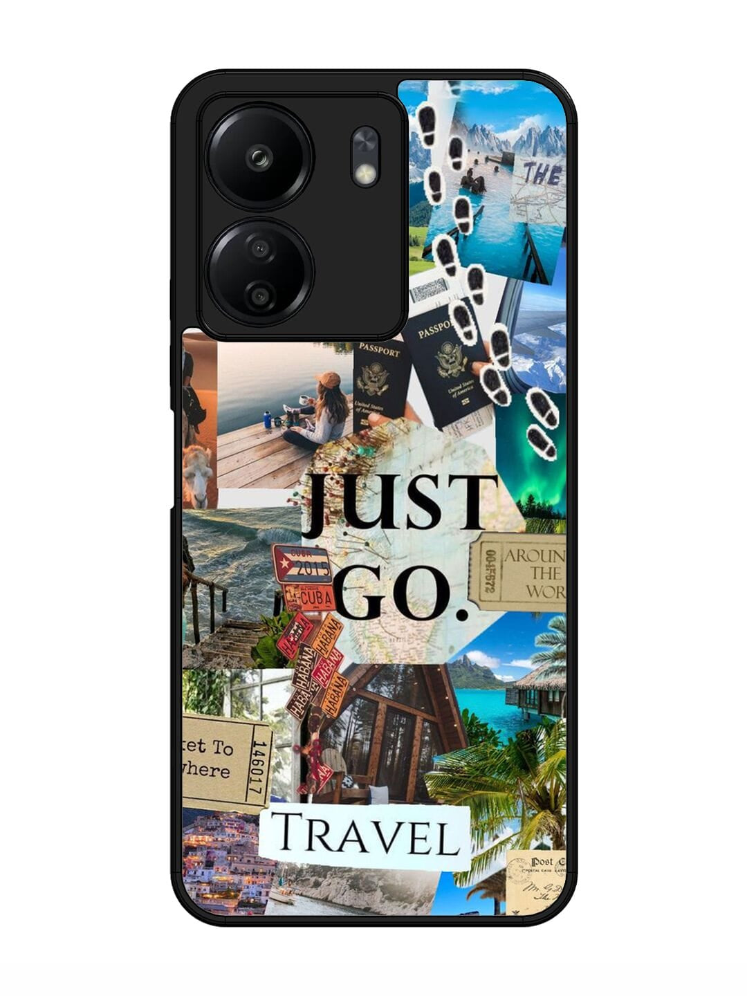 I Wanna Travel Redmi 13C Back cover