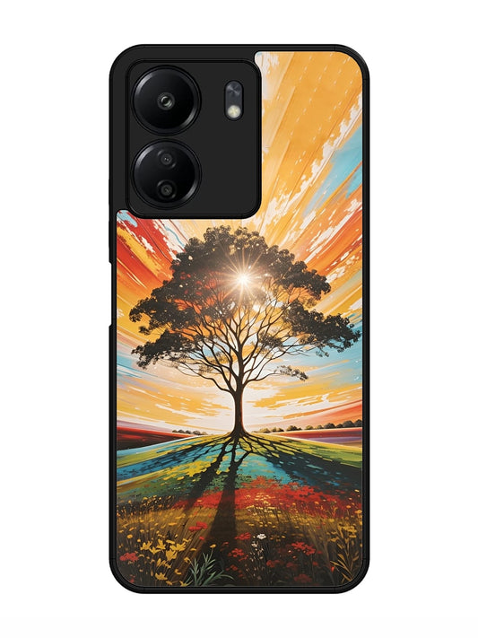 Abstract Tree  Redmi 13C  (4G) Back cover