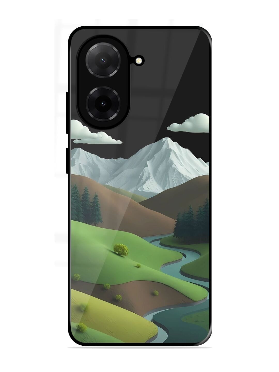 Mountain Scene Back cover