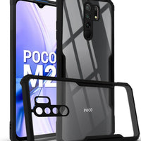 Poco M2/ M2 reloaded Back Cover (Silicone Border)
