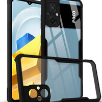Poco M4 5G Back Cover (Silicone Border)