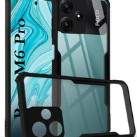 Poco M6 Pro 5G  Back Cover (Silicone Border)