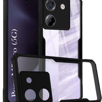 Poco M7 pro 5G Back Cover (Silicone Border)