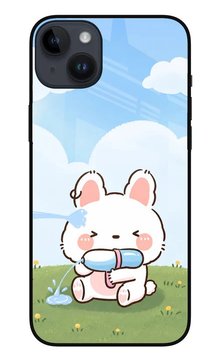 Bunny Treat iPhone 14 Plus Back Cover