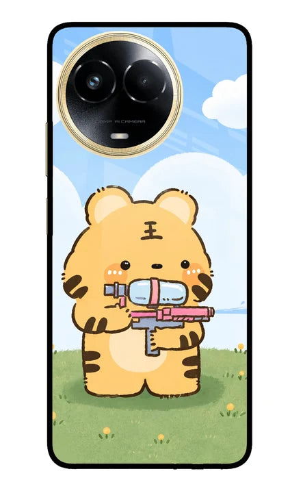 Tiger Treat Realme 11 5G/11X 5G/C67 Back Cover