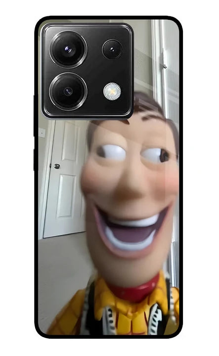 Side Eye Woody Poco X6 Back Cover