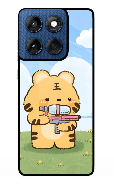 Tiger Treat Moto Edge 60 Back Cover