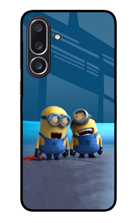 Minion Laughing Samsung M36 5G Back Cover