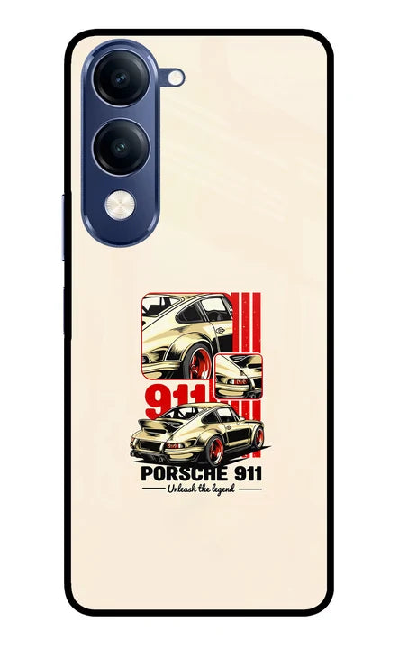 Classic Porsche 911 Vivo T4 Lite 5G Back Cover