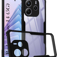 Redmi Note 14 5G Back Cover (Silicone Border)