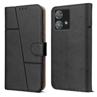 Leather Wallet Cover for Motorola Edge 40 Neo 5G