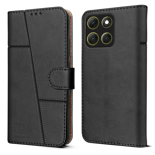 Leather Wallet Cover for Motorola G86 Power 5G