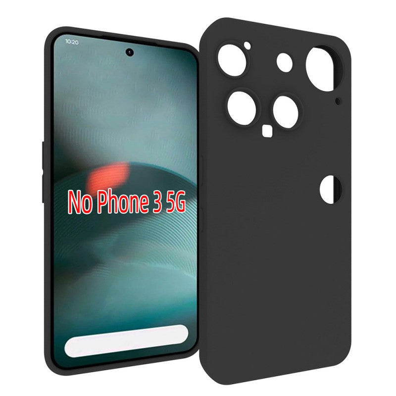 Matte Finish Silicone Cover For Nothing Phone 3