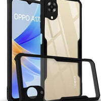 Oppo A17K Back Cover (Silicone Border)