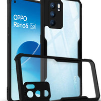 Oppo Reno6 5G Back Cover (Silicone Border)