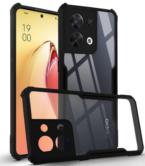Oppo Reno8 5G Back Cover (Silicone Border)