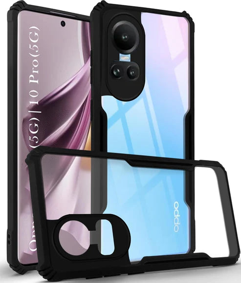 Oppo Reno 10 5G Back Cover (Silicone Border)