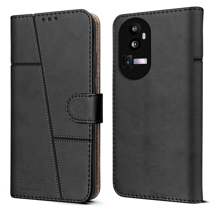 Leather Wallet Cover for Oppo Reno8 T 5G