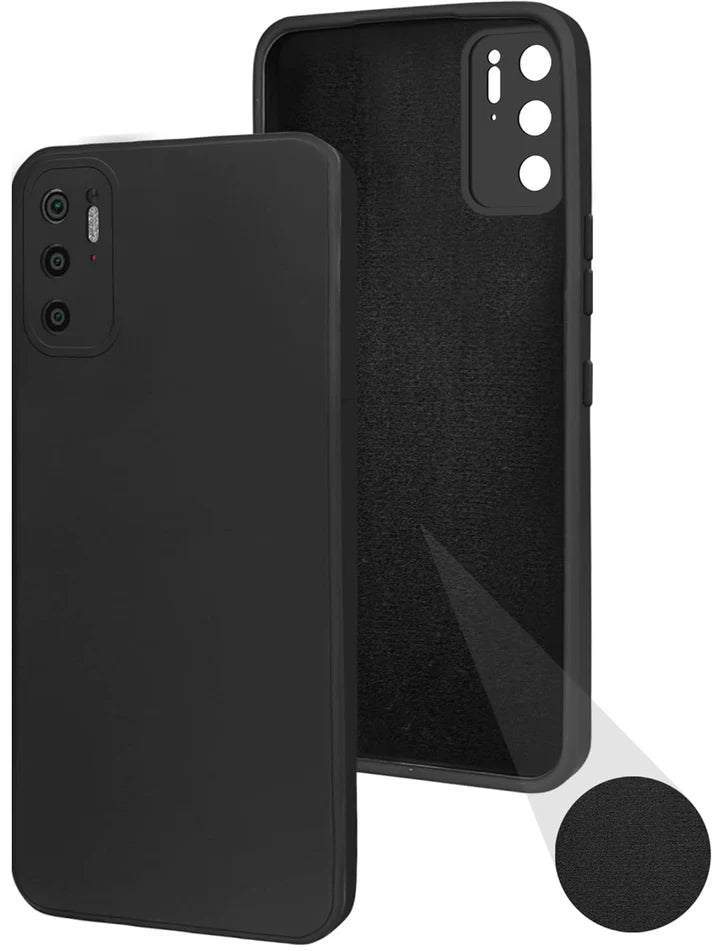 Matte Finish Silicone Cover For POCO M3 Pro 5G