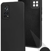 Matte Finish Silicone Cover For POCO X4 Pro
