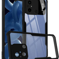 Poco C55 Back Cover (Silicone Border)