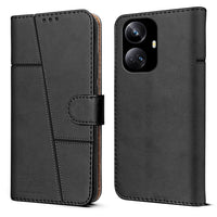 Leather Wallet Cover for Realme 10 Pro+ 5G