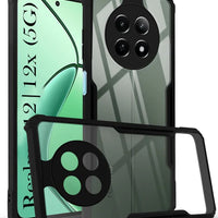 Realme 12 Back Cover (Silicone Border)