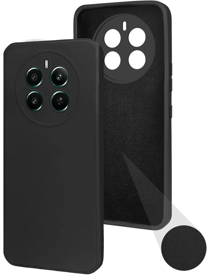 Matte Finish Silicone Cover for Realme 12+ 5G