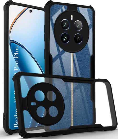 Realme 12 Pro 5G Back Cover (Silicone Border)