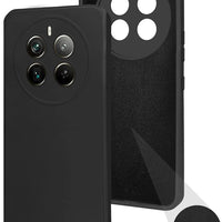 Matte Finish Silicone Cover for Realme 12 Pro 5G/12 Pro+ 5G