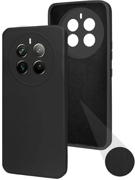 Matte Finish Silicone Cover for Realme 12 Pro 5G/12 Pro+ 5G