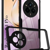 Realme 14 Pro Back Cover (Silicone Border)