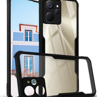 Realme 9 Pro Back Cover (Silicone Border)