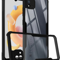 Realme C20 Back Cover (Silicone Border)