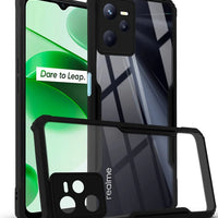 Realme C35 Back Cover (Silicone Border)