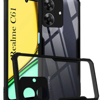 Realme C61 Back Cover (Silicone Border)
