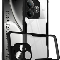 Realme GT 6/ 6T 5G Back Cover (Silicone Border)