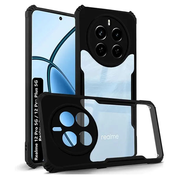 Realme P1 Pro 5G Back Cover (Silicone Border)