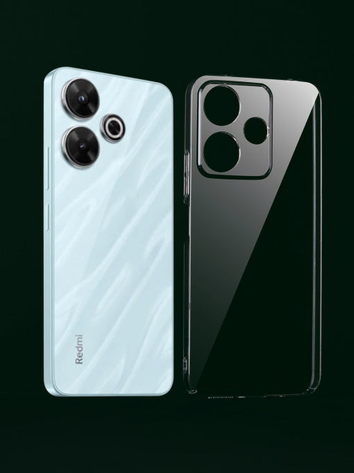 Redmi 13 (5G) (Lifetime Anti-Yellow Clear Back Cover)