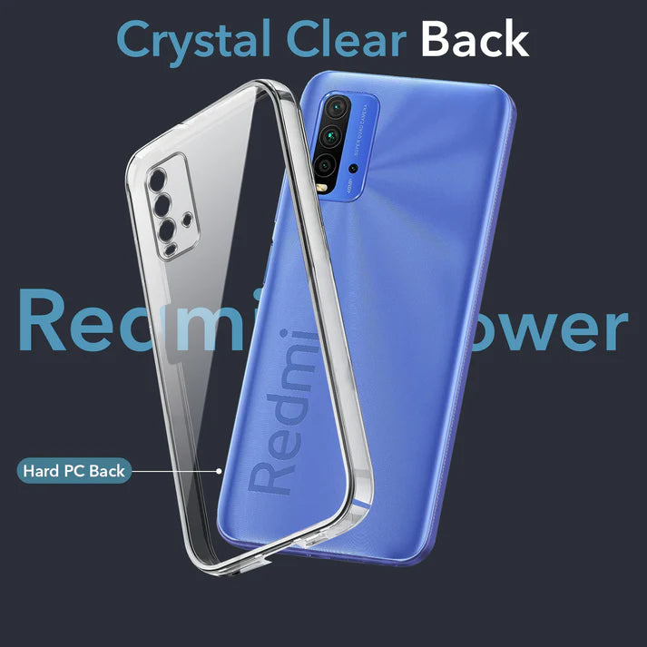 Redmi 9 Power (Lifetime Anti-Yellow Clear Back Cover)