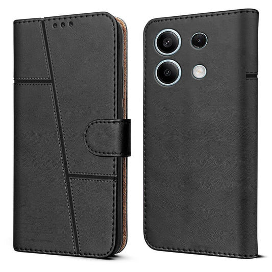Leather Wallet Cover for Redmi Note 13 5G