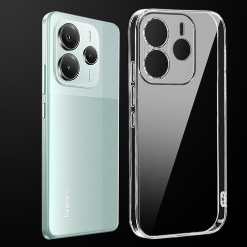 Redmi Note 14 (5G) (Lifetime Anti-Yellow Clear Back Cover)
