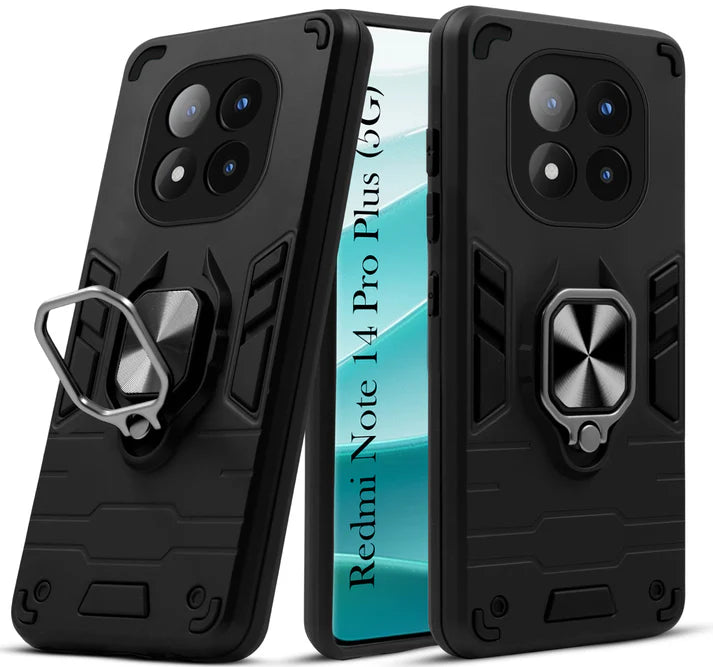 Redmi Note 14 Pro Plus 5G Back Cover (Hybrid Armor)