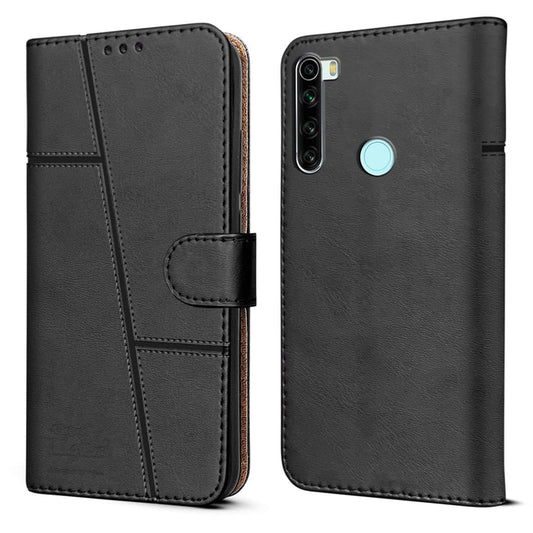 Redmi Note 8 Flip Case Cover ( Black )