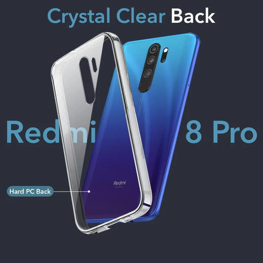 Redmi Note 8 Pro (Lifetime Anti-Yellow Clear Back Cover)