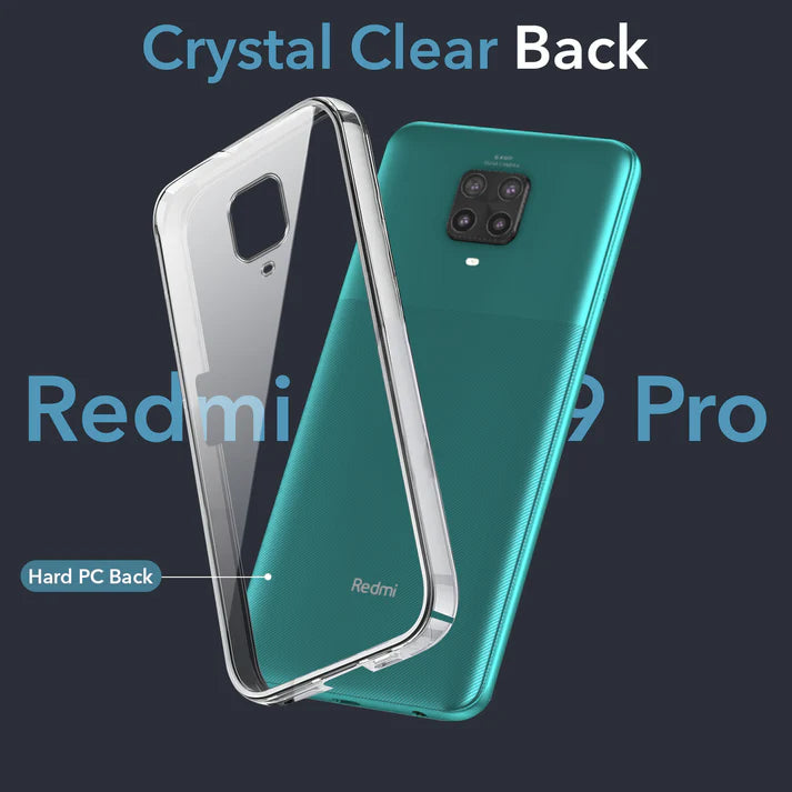 Redmi Note 9 Pro/ 9 Pro Max (Lifetime Anti-Yellow Clear Back Cover)