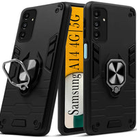 Samsung A14 Back Cover (Hybrid Armor)